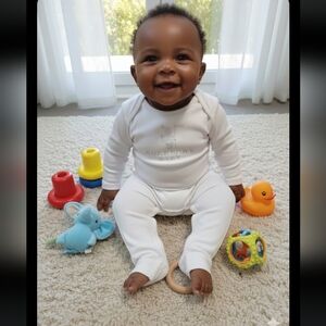 Burberry Baby Cotton Bodysuit